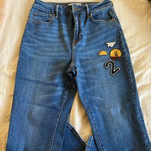 Pacsun designed mom jeans